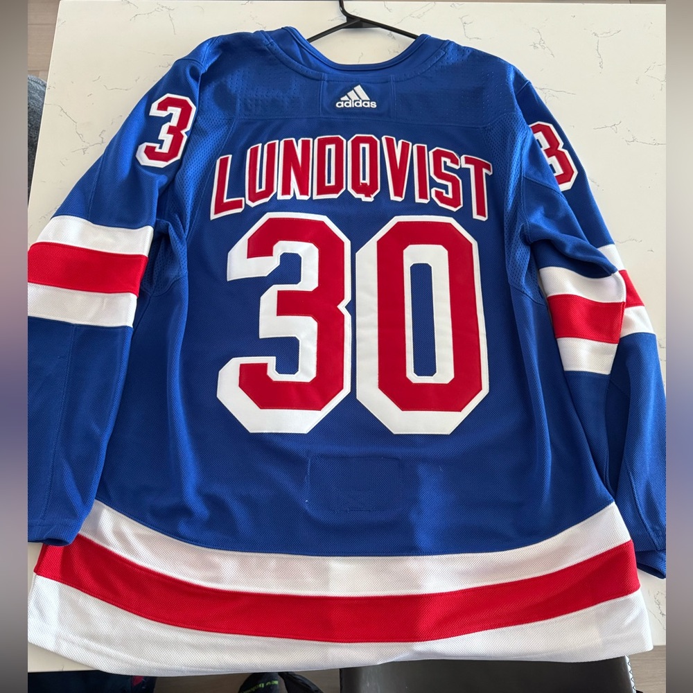 New York Rangers Henrik Lundqvist Jersey